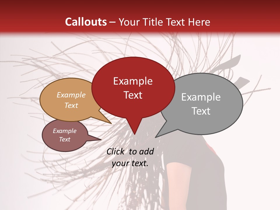 Woman Sensual Fun PowerPoint Template