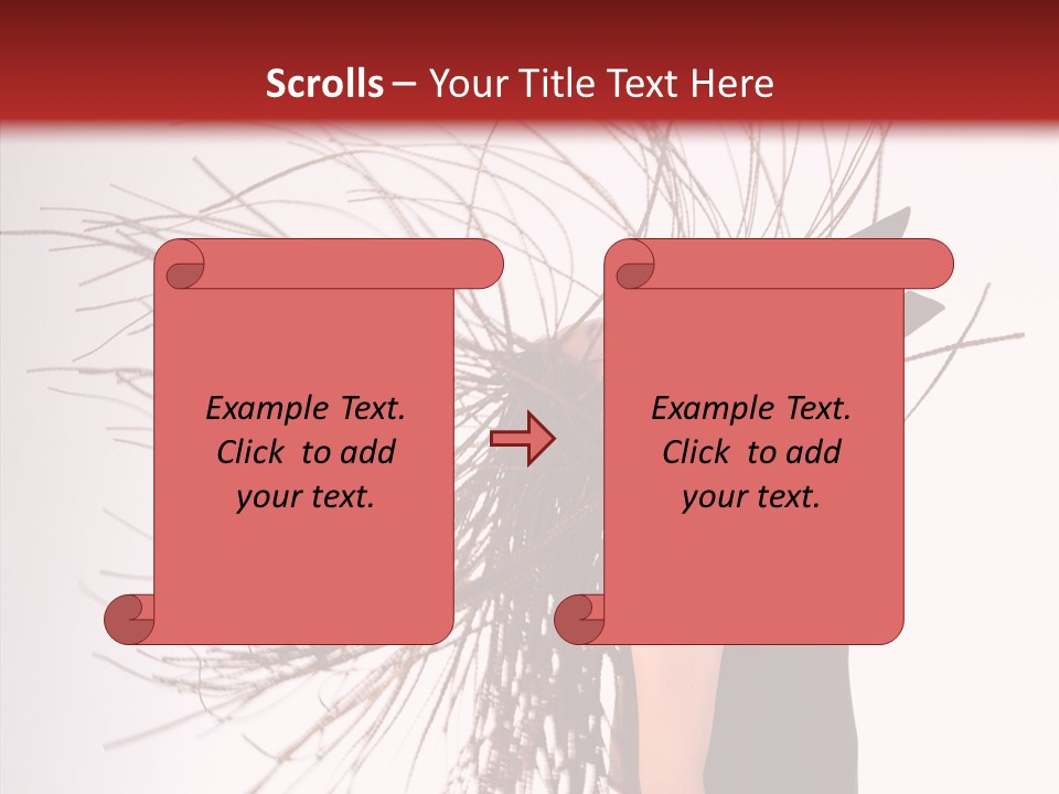 Woman Sensual Fun PowerPoint Template