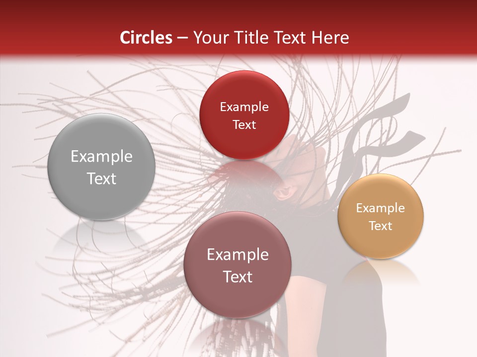 Woman Sensual Fun PowerPoint Template