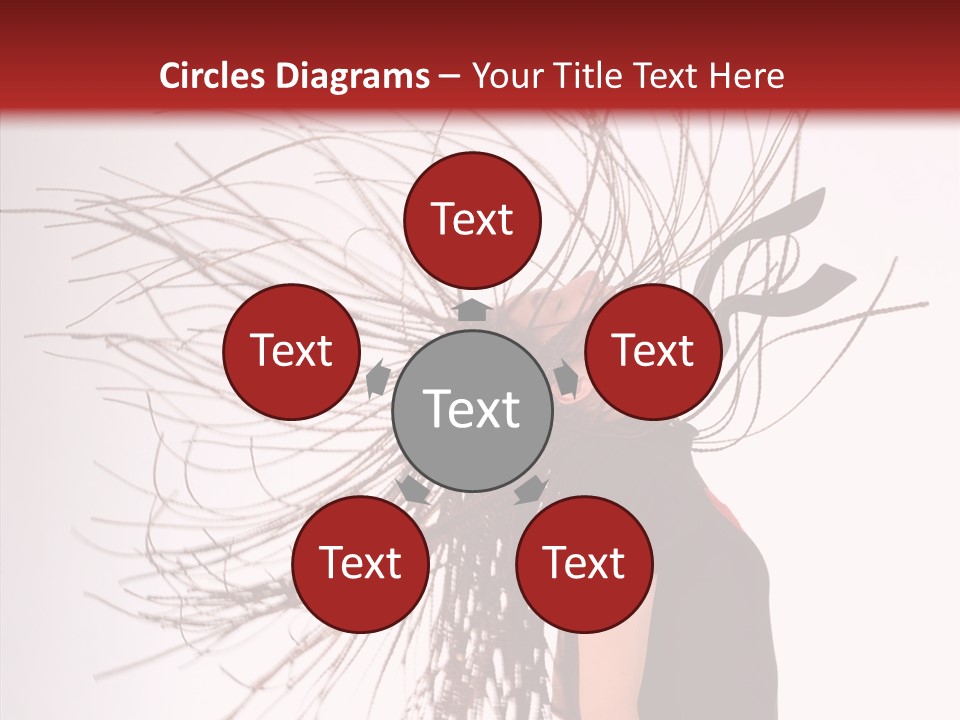 Woman Sensual Fun PowerPoint Template