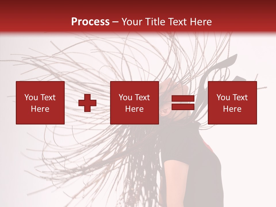 Woman Sensual Fun PowerPoint Template