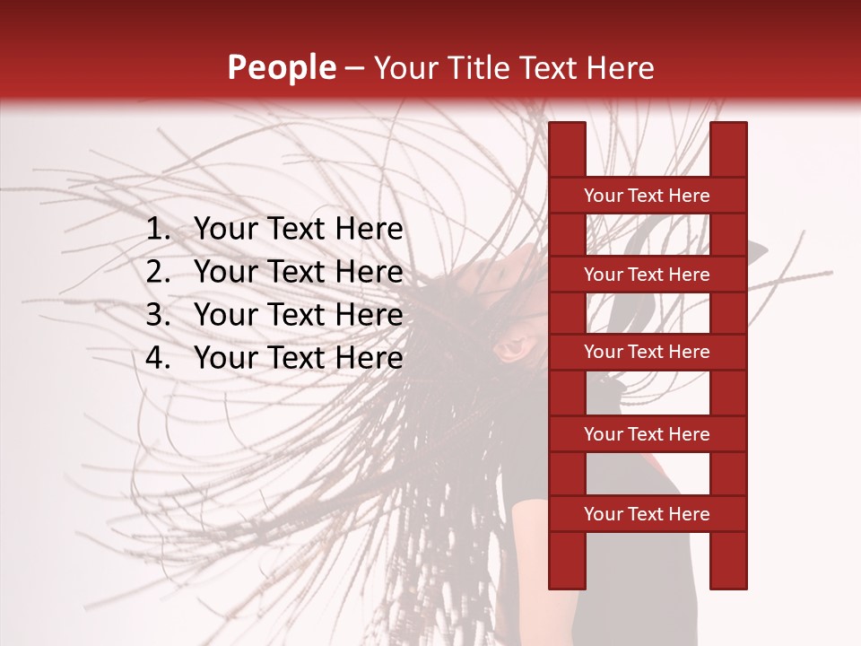 Woman Sensual Fun PowerPoint Template