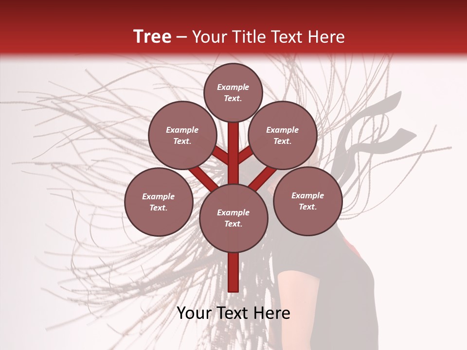 Woman Sensual Fun PowerPoint Template