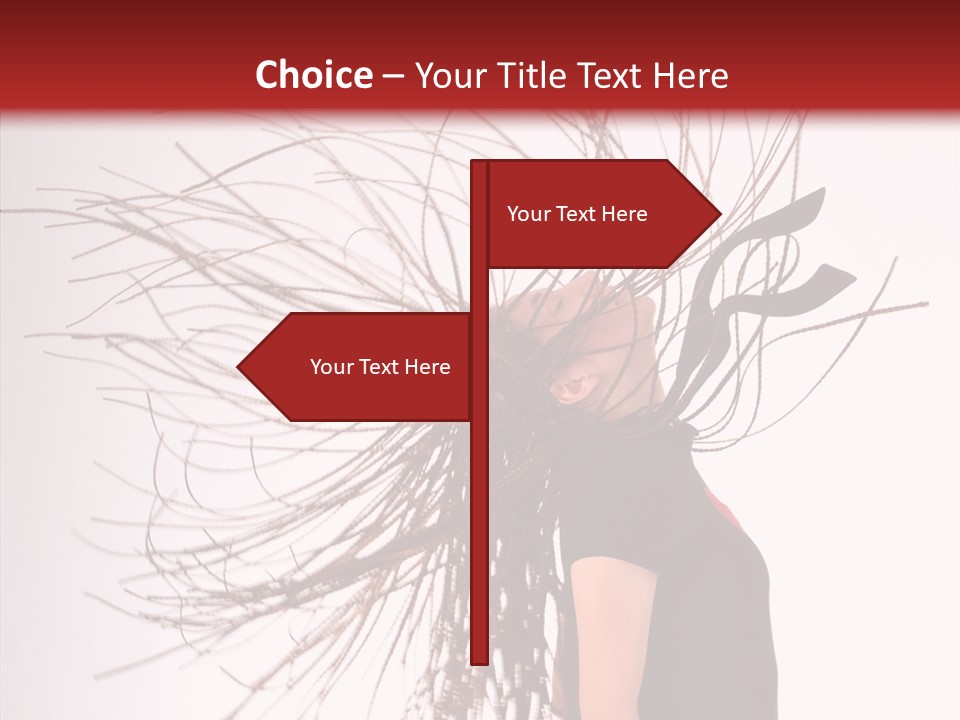 Woman Sensual Fun PowerPoint Template