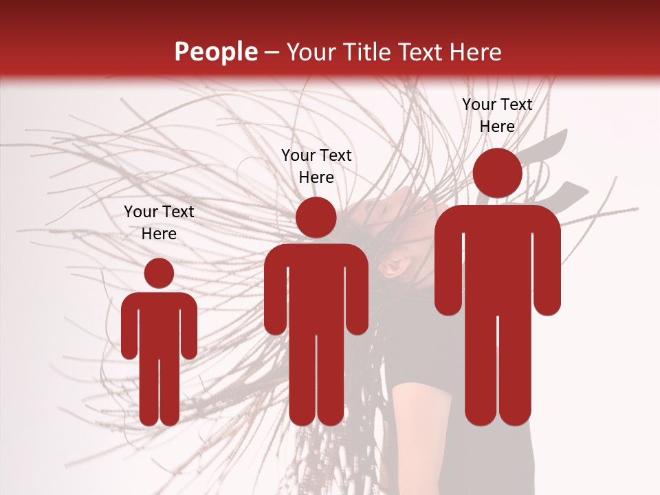 Woman Sensual Fun PowerPoint Template