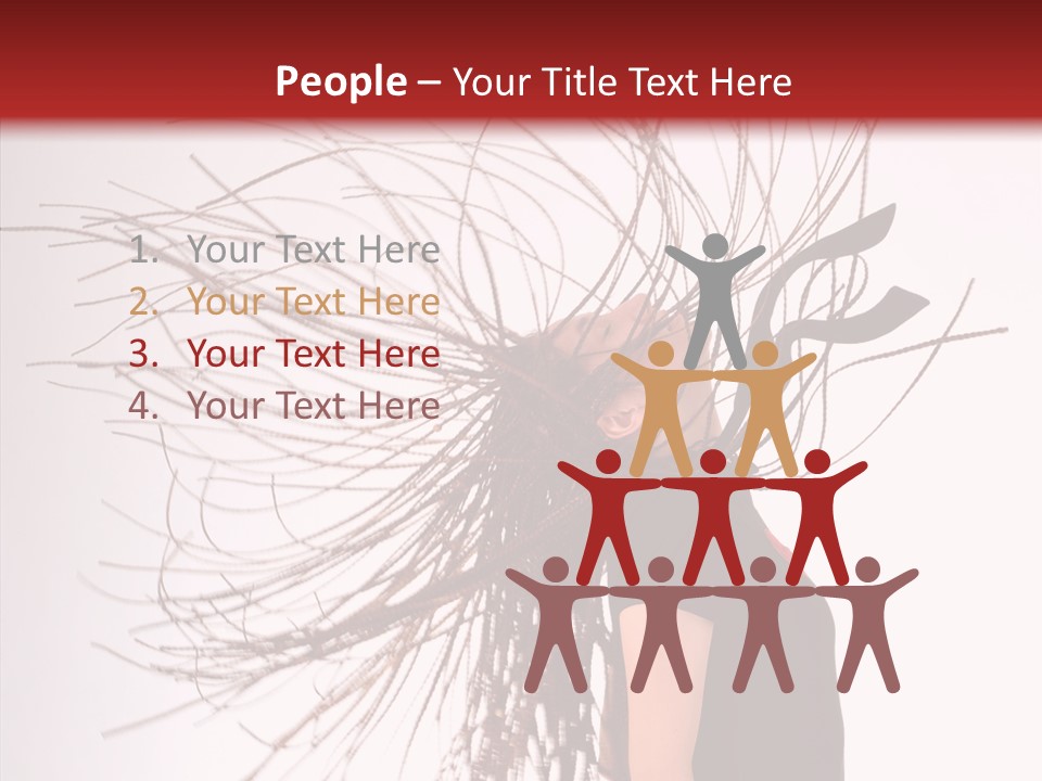 Woman Sensual Fun PowerPoint Template