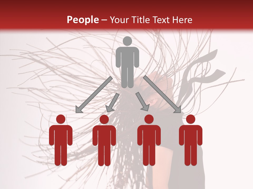 Woman Sensual Fun PowerPoint Template