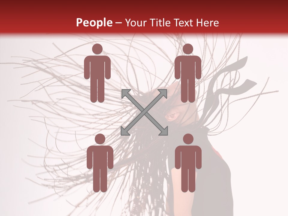 Woman Sensual Fun PowerPoint Template