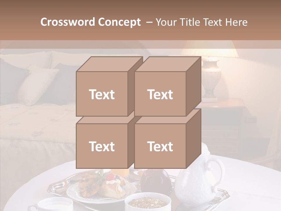Room Milk Fresh PowerPoint Template