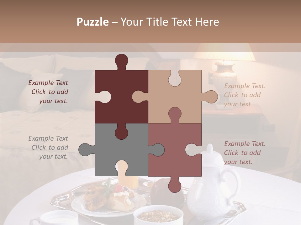 Room Milk Fresh PowerPoint Template