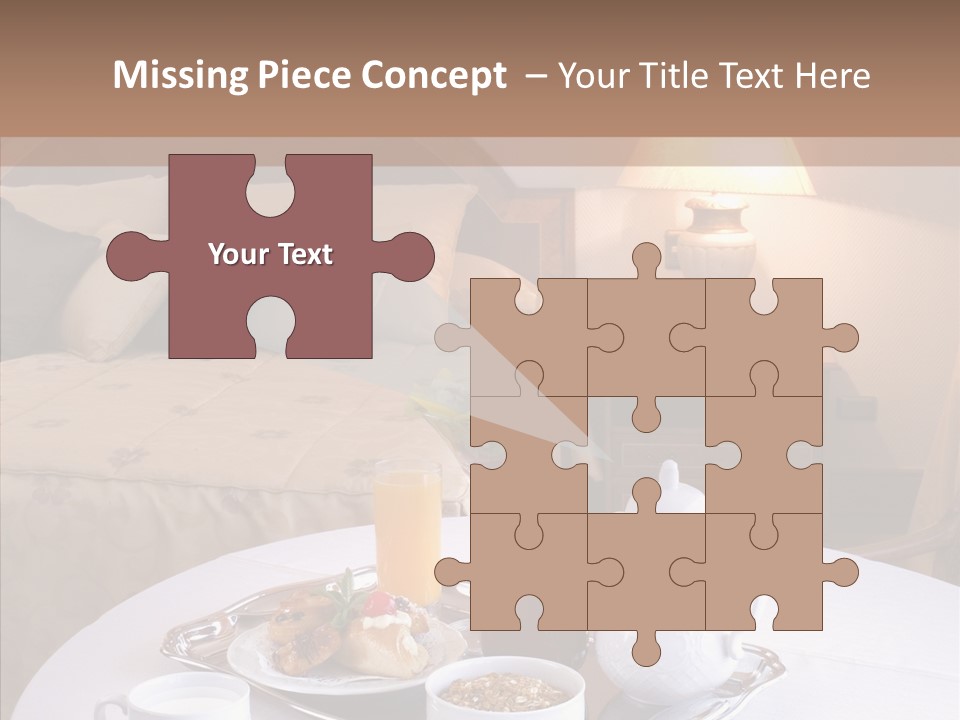 Room Milk Fresh PowerPoint Template