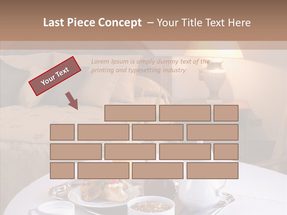 Room Milk Fresh PowerPoint Template
