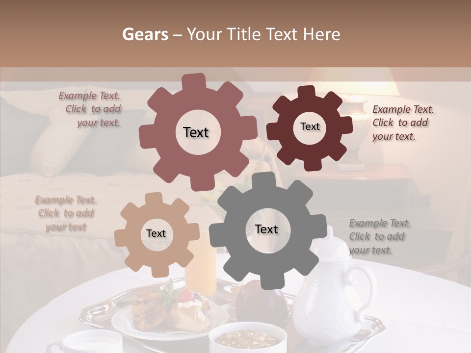 Room Milk Fresh PowerPoint Template