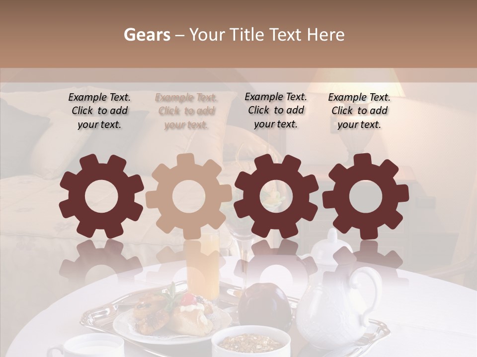 Room Milk Fresh PowerPoint Template