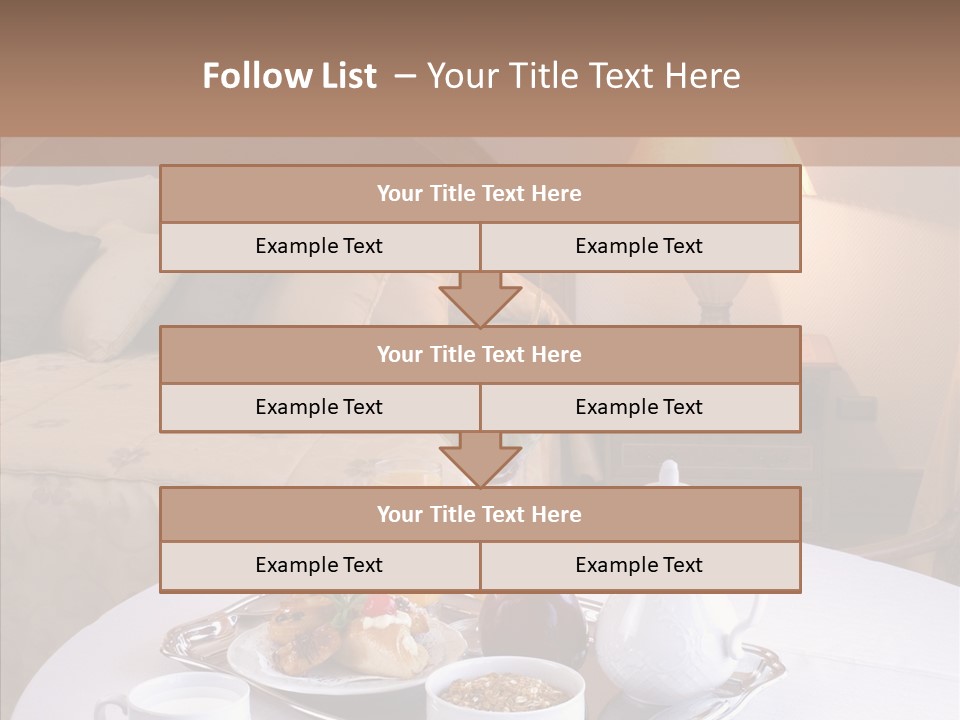 Room Milk Fresh PowerPoint Template