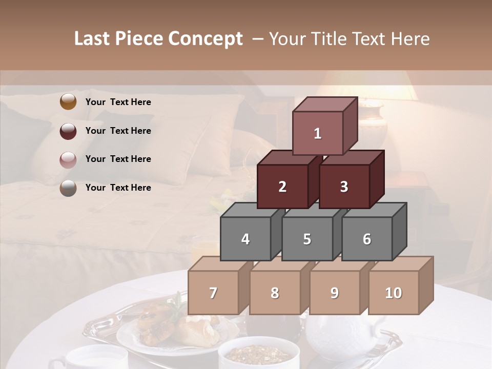Room Milk Fresh PowerPoint Template