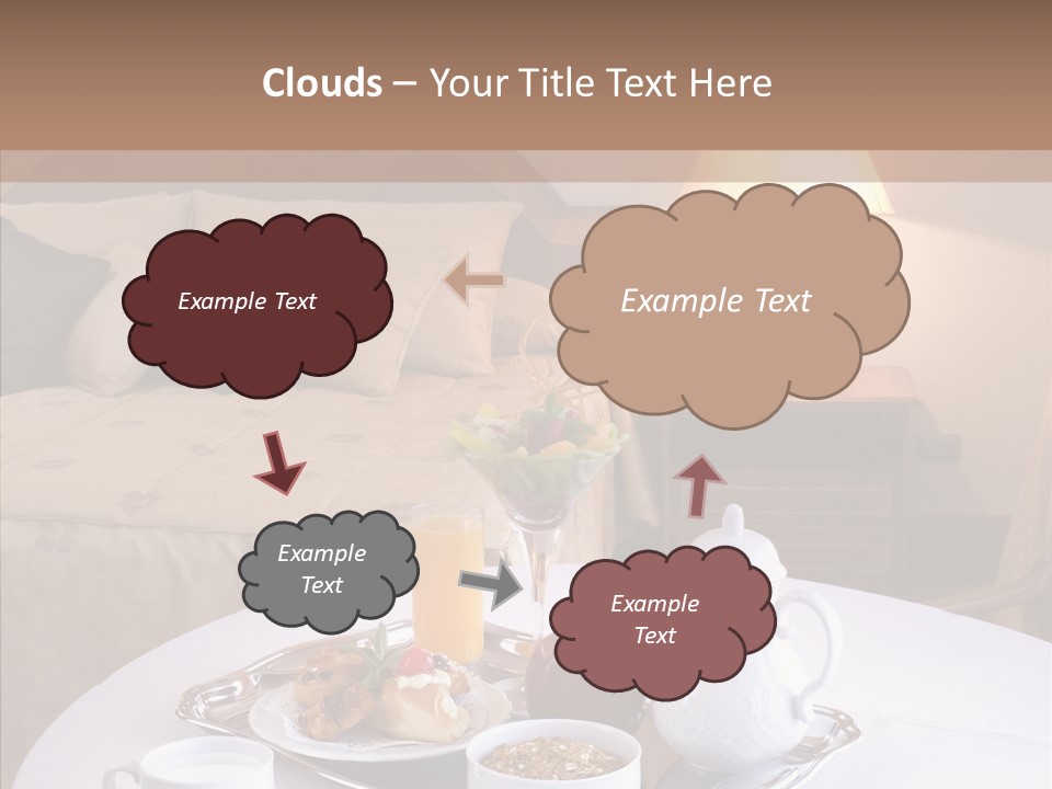 Room Milk Fresh PowerPoint Template