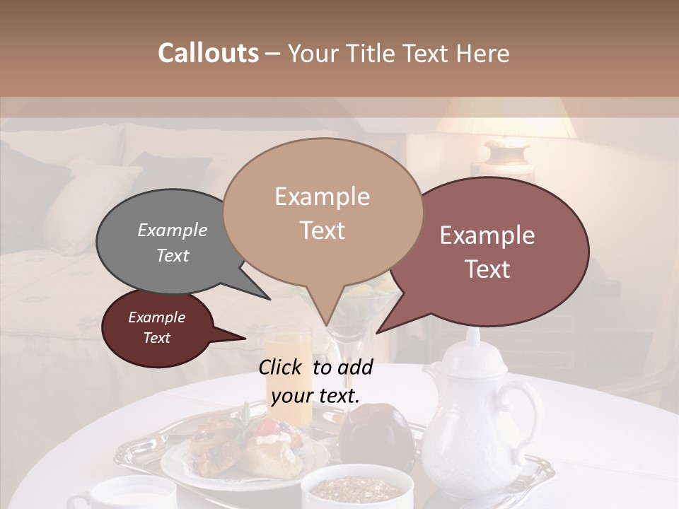Room Milk Fresh PowerPoint Template