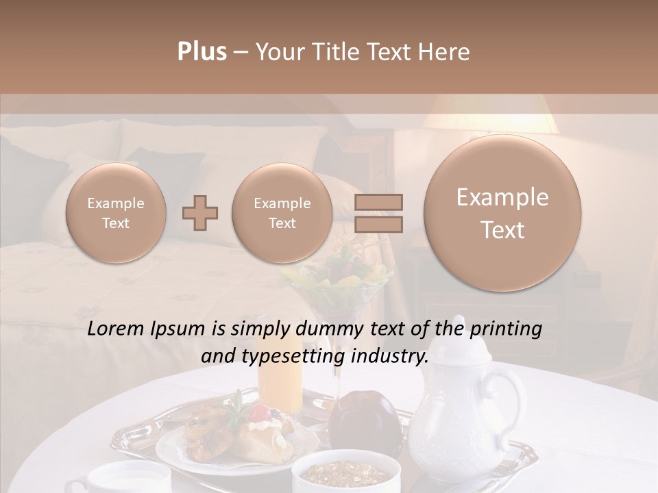 Room Milk Fresh PowerPoint Template