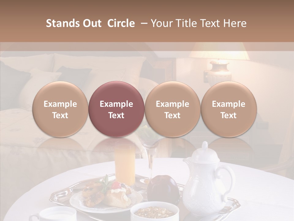 Room Milk Fresh PowerPoint Template