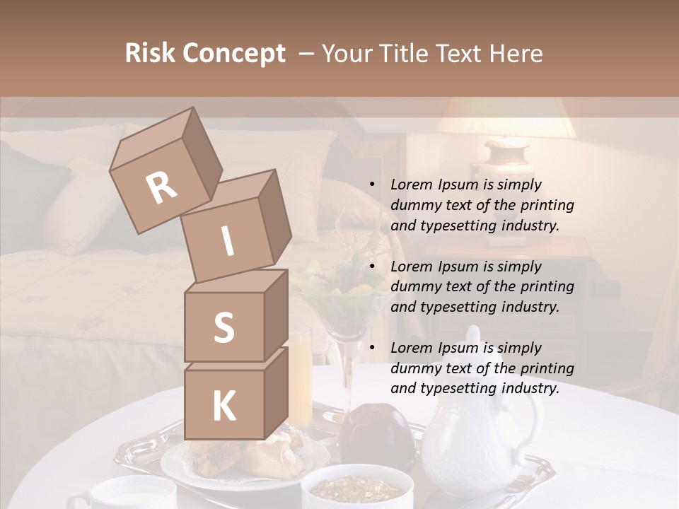 Room Milk Fresh PowerPoint Template