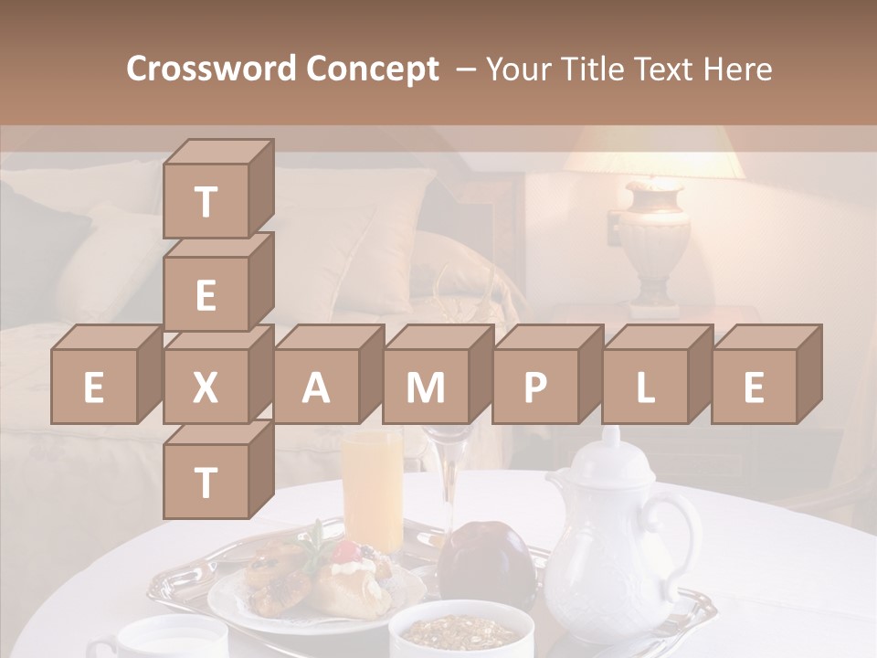 Room Milk Fresh PowerPoint Template