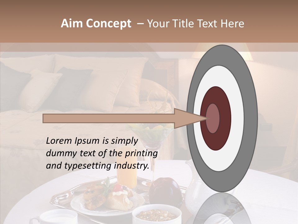Room Milk Fresh PowerPoint Template
