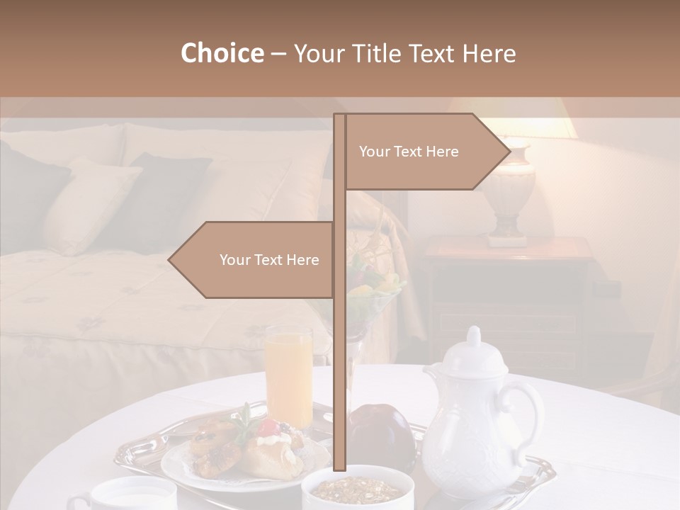Room Milk Fresh PowerPoint Template