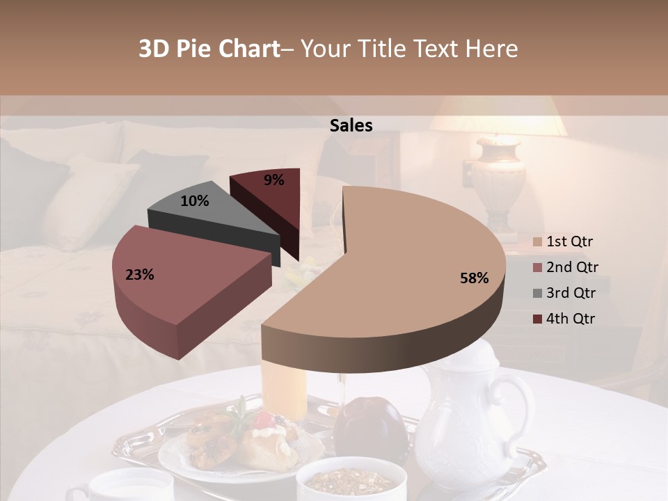 Room Milk Fresh PowerPoint Template
