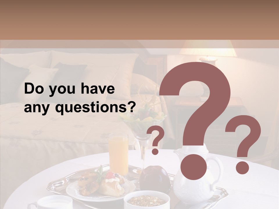 Room Milk Fresh PowerPoint Template