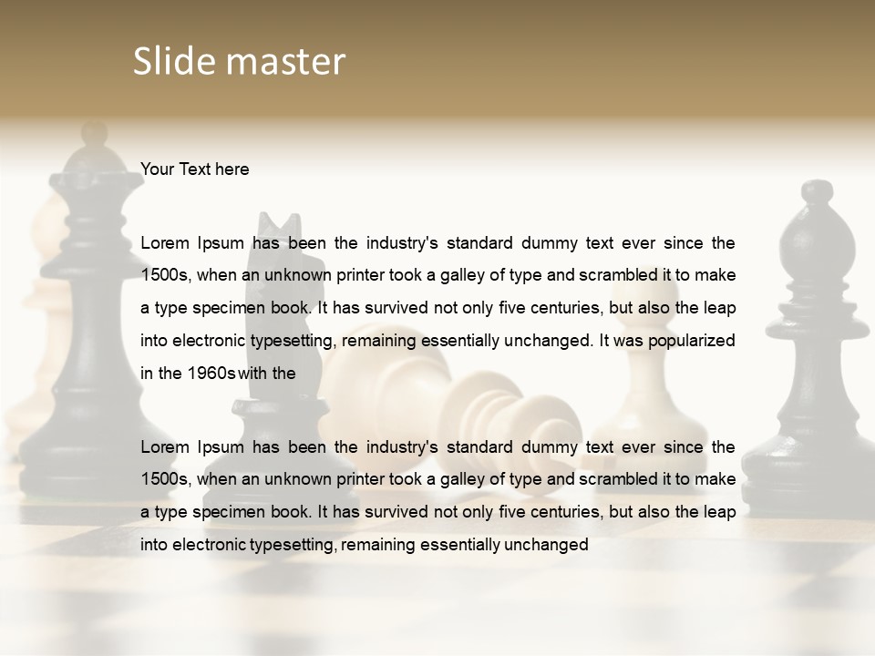 Office Intelligence Power PowerPoint Template