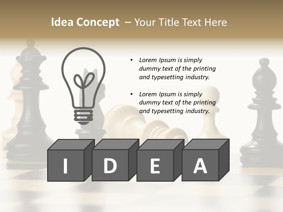 Office Intelligence Power PowerPoint Template