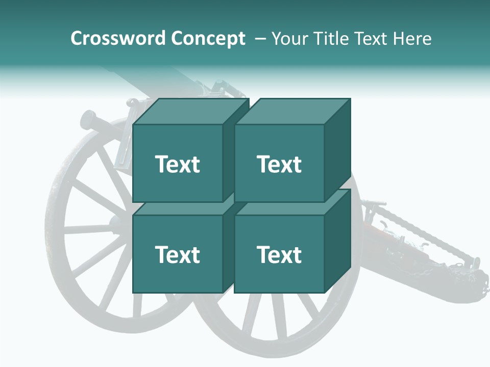 Battle Arms Metal PowerPoint Template