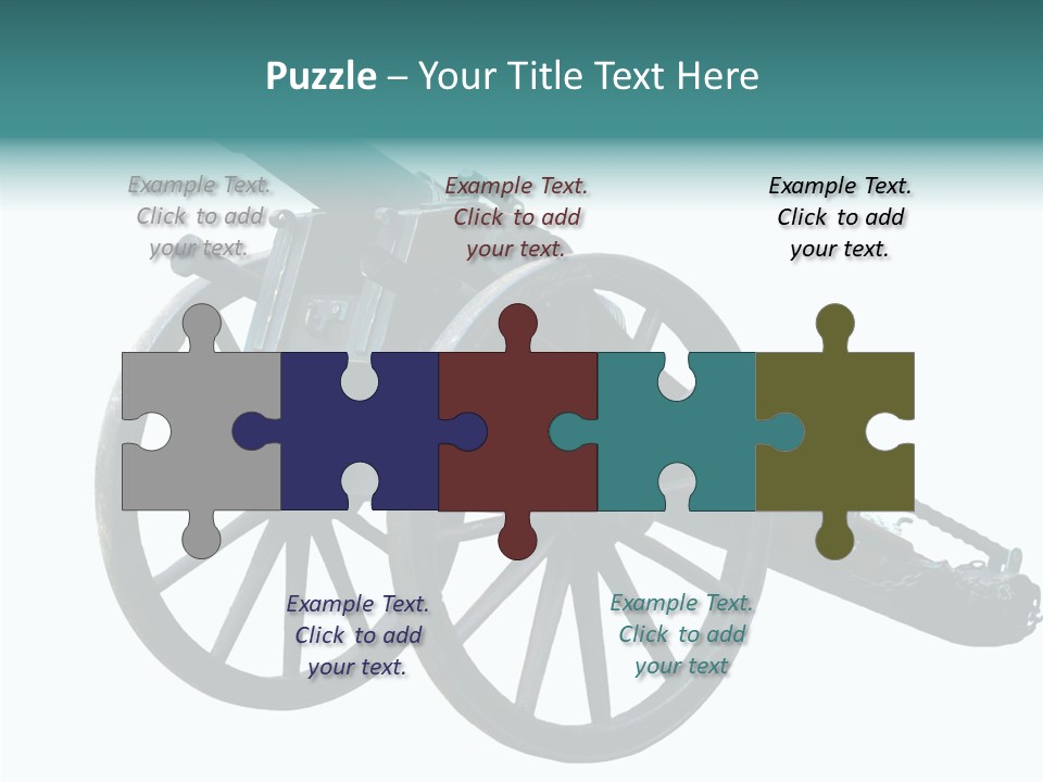 Battle Arms Metal PowerPoint Template