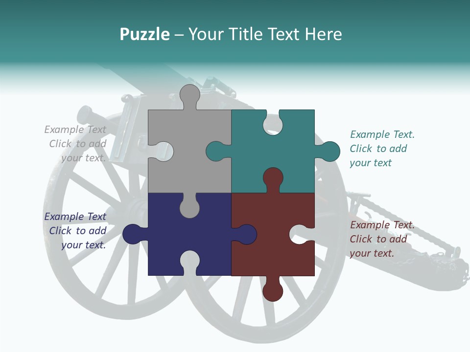 Battle Arms Metal PowerPoint Template