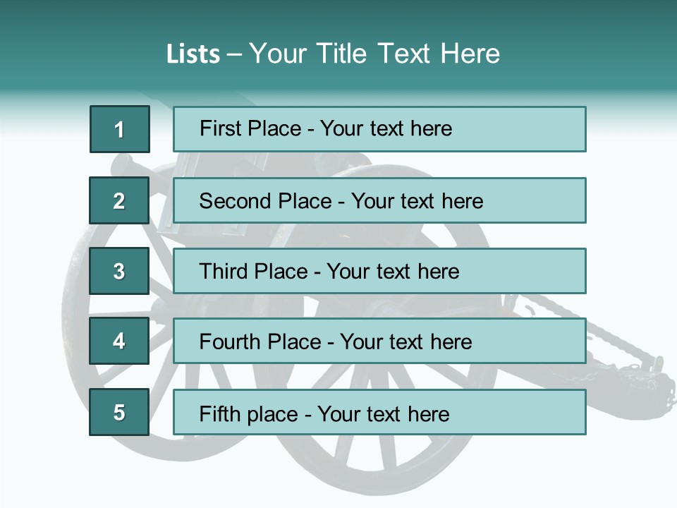Battle Arms Metal PowerPoint Template