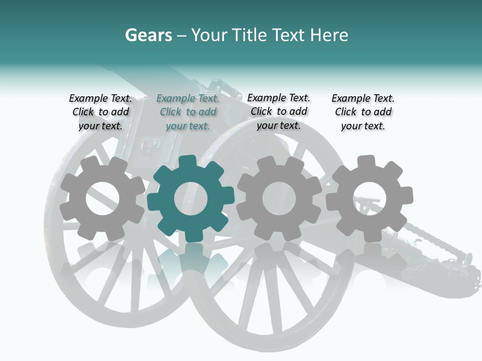 Battle Arms Metal PowerPoint Template