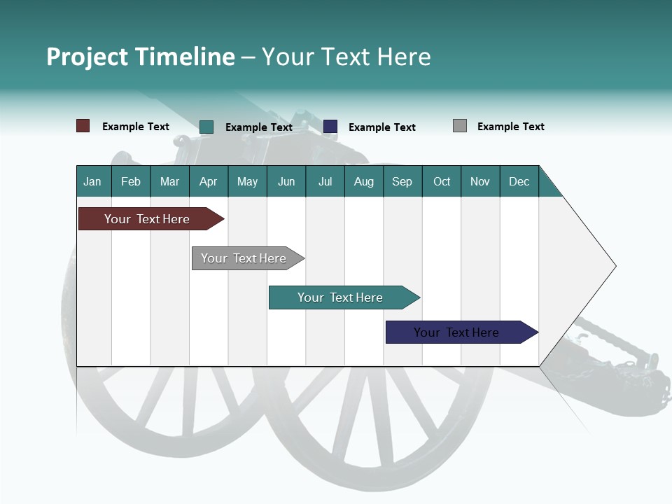 Battle Arms Metal PowerPoint Template