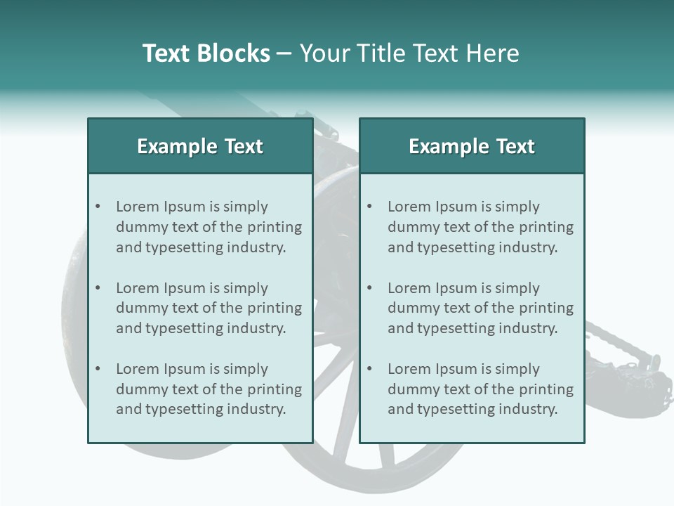 Battle Arms Metal PowerPoint Template
