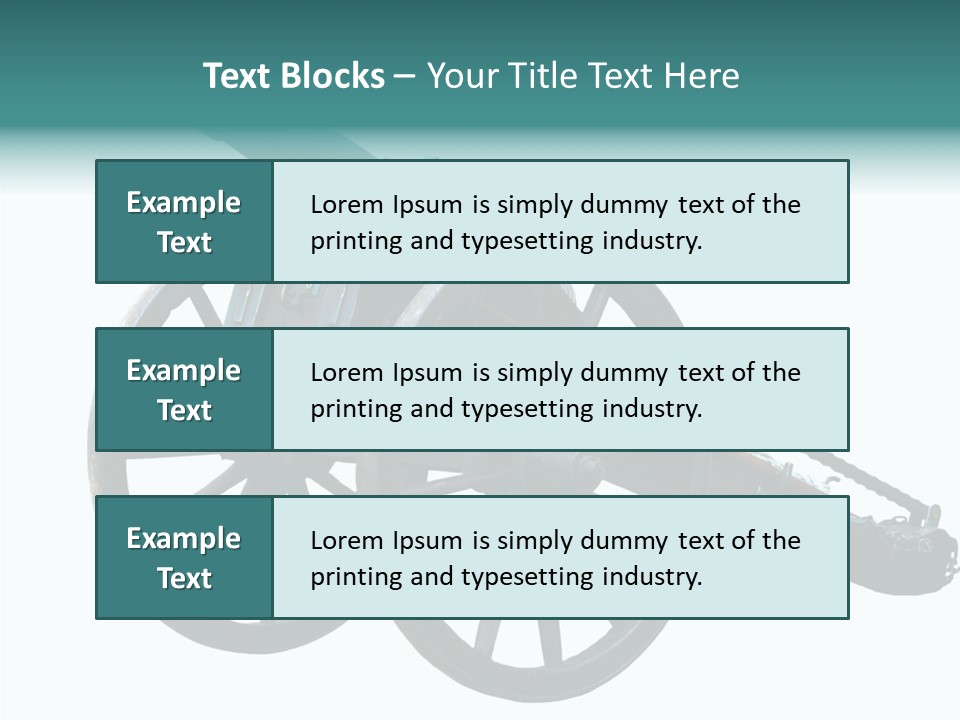 Battle Arms Metal PowerPoint Template