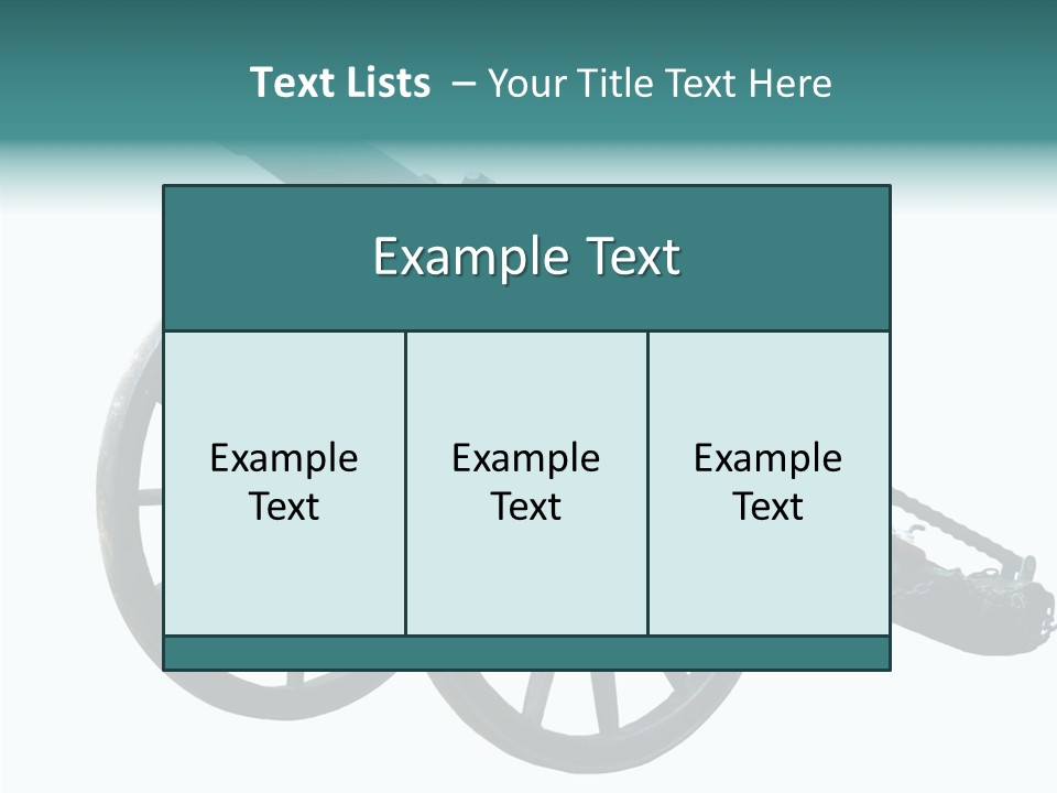 Battle Arms Metal PowerPoint Template