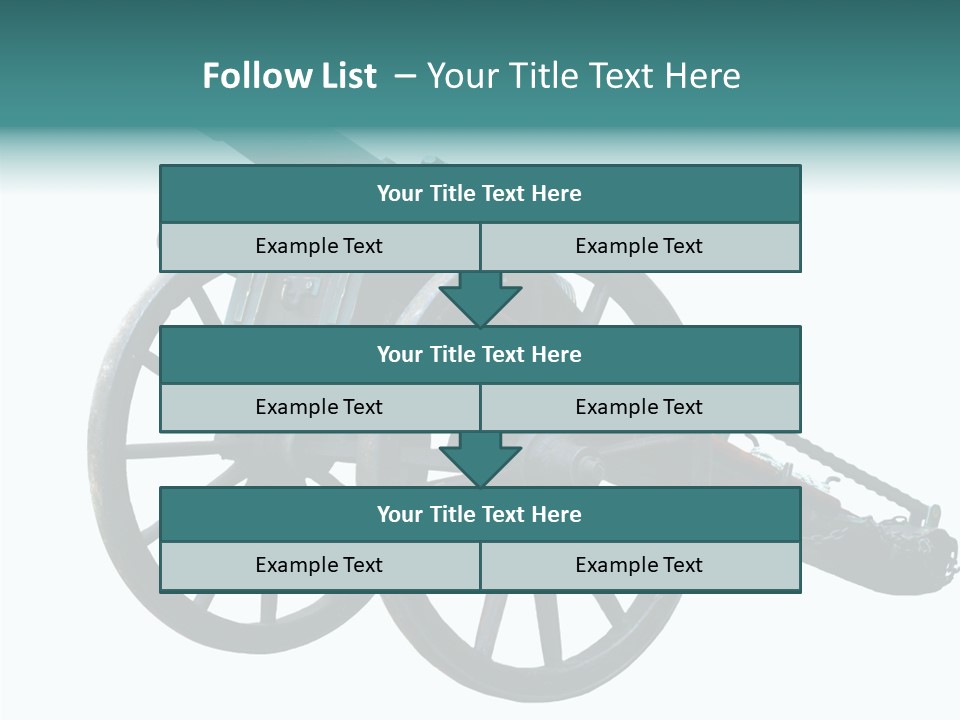 Battle Arms Metal PowerPoint Template