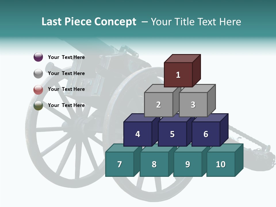 Battle Arms Metal PowerPoint Template