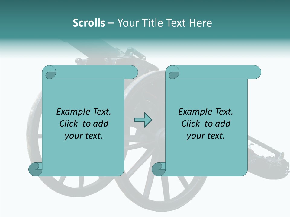 Battle Arms Metal PowerPoint Template