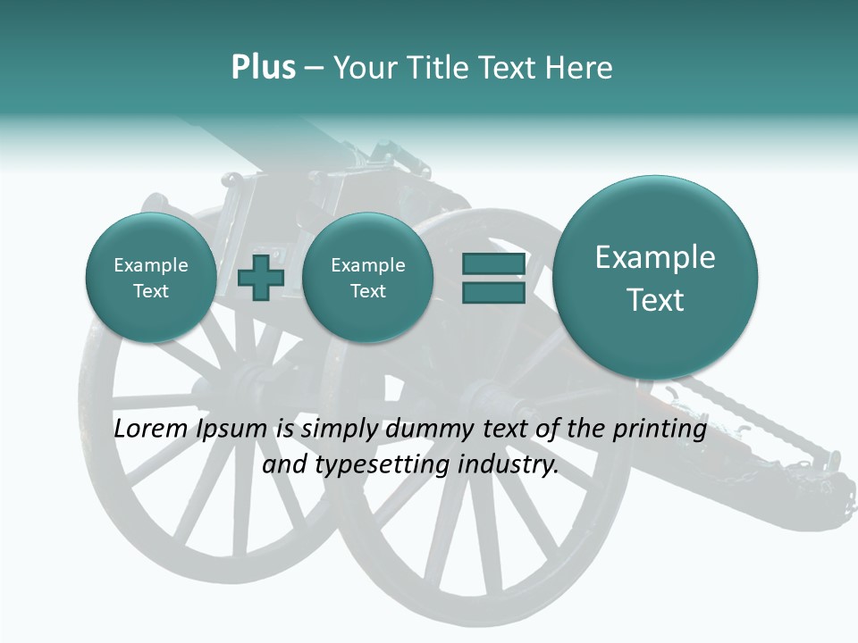 Battle Arms Metal PowerPoint Template