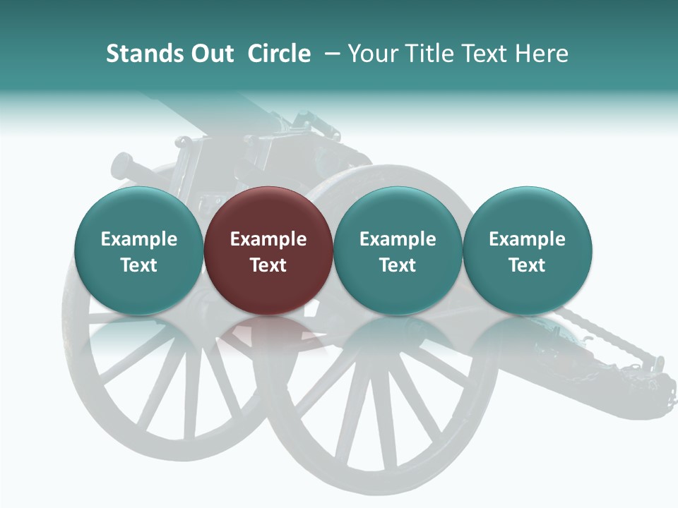 Battle Arms Metal PowerPoint Template