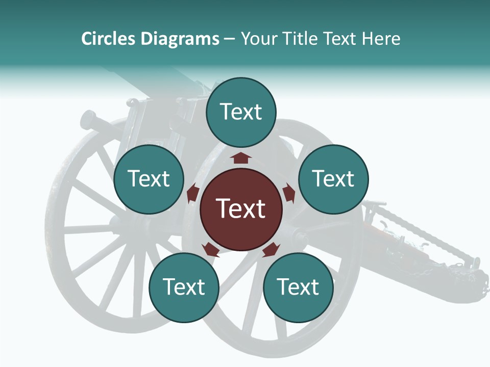 Battle Arms Metal PowerPoint Template