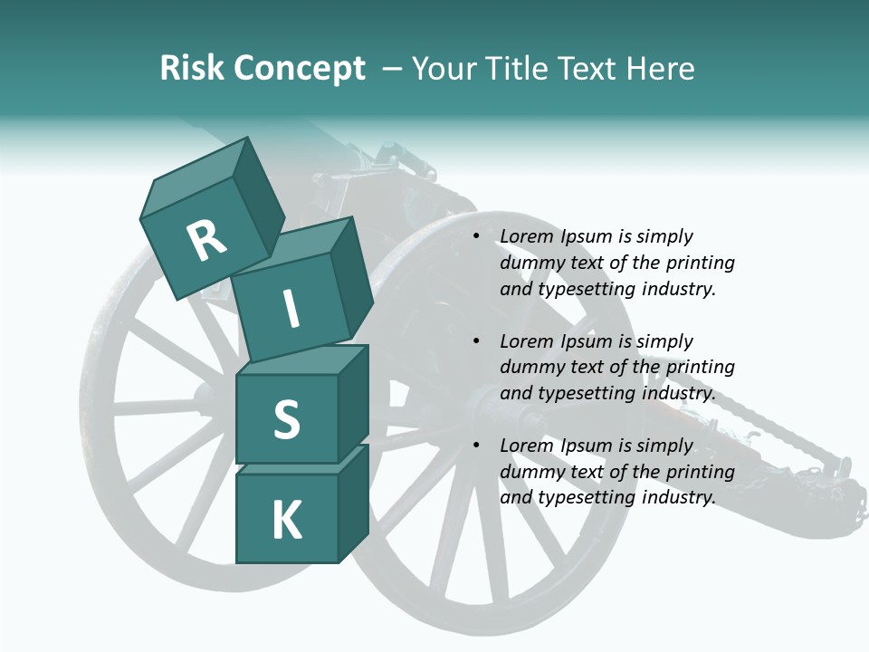 Battle Arms Metal PowerPoint Template