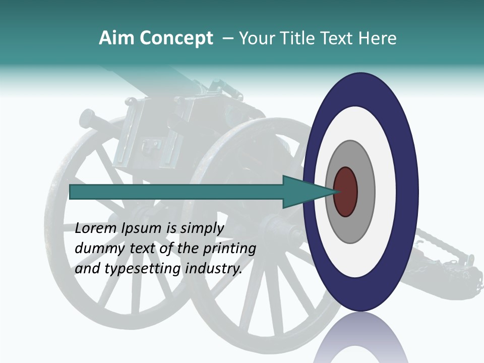Battle Arms Metal PowerPoint Template