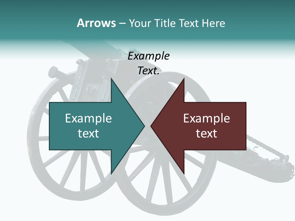 Battle Arms Metal PowerPoint Template